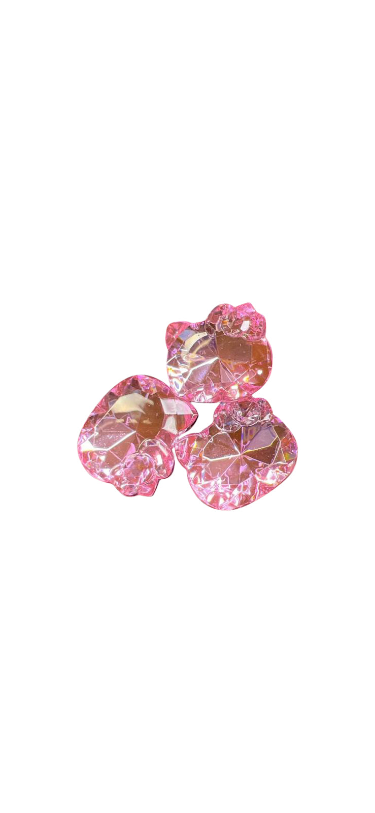 BLING 3D Hello Kitty Head Charm