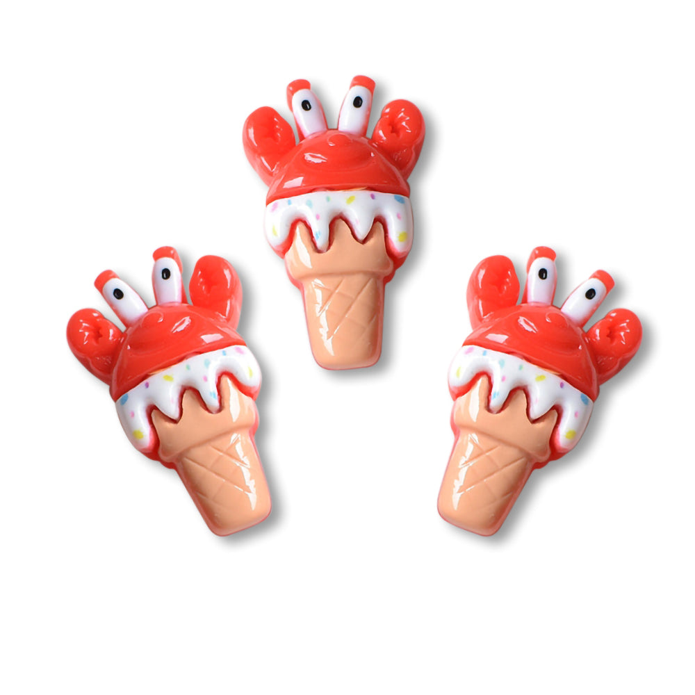 Cartoon Starfish SpongeBob Flat Back popsicle shap