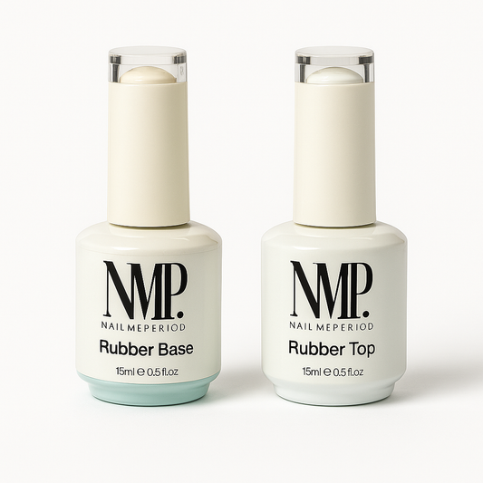 NMP Rubber Base + Top Coat Duo – Strong, Flexible, and Healthy Nails