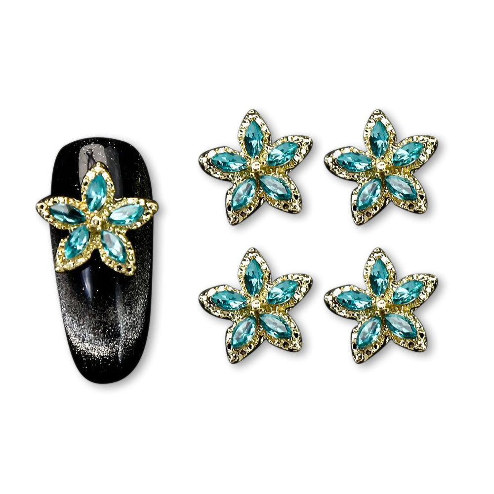 NailMePeriod's Diamond Starfish Charms