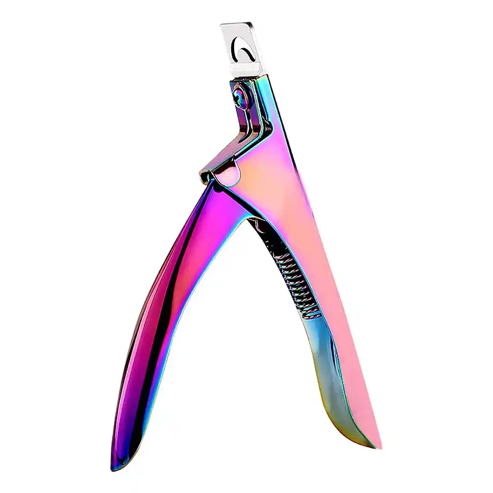 NailMePeriod's "Professional Rainbow Acrylic False Nail Clippers."