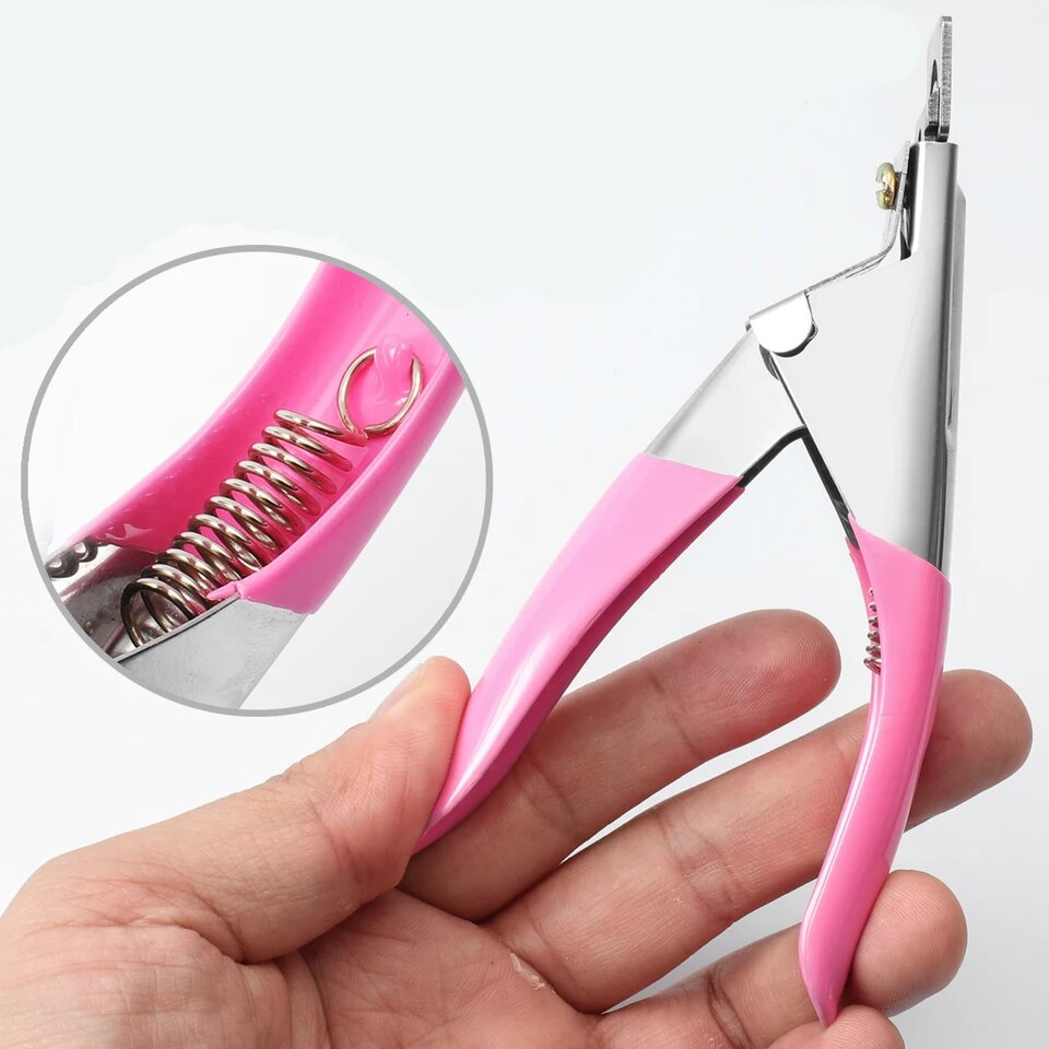 NailMePeriod's "Professional Rainbow Acrylic False Nail Clippers."