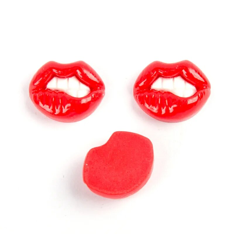 Mini Cartoon Red Sexy Charm - 5D LIPS