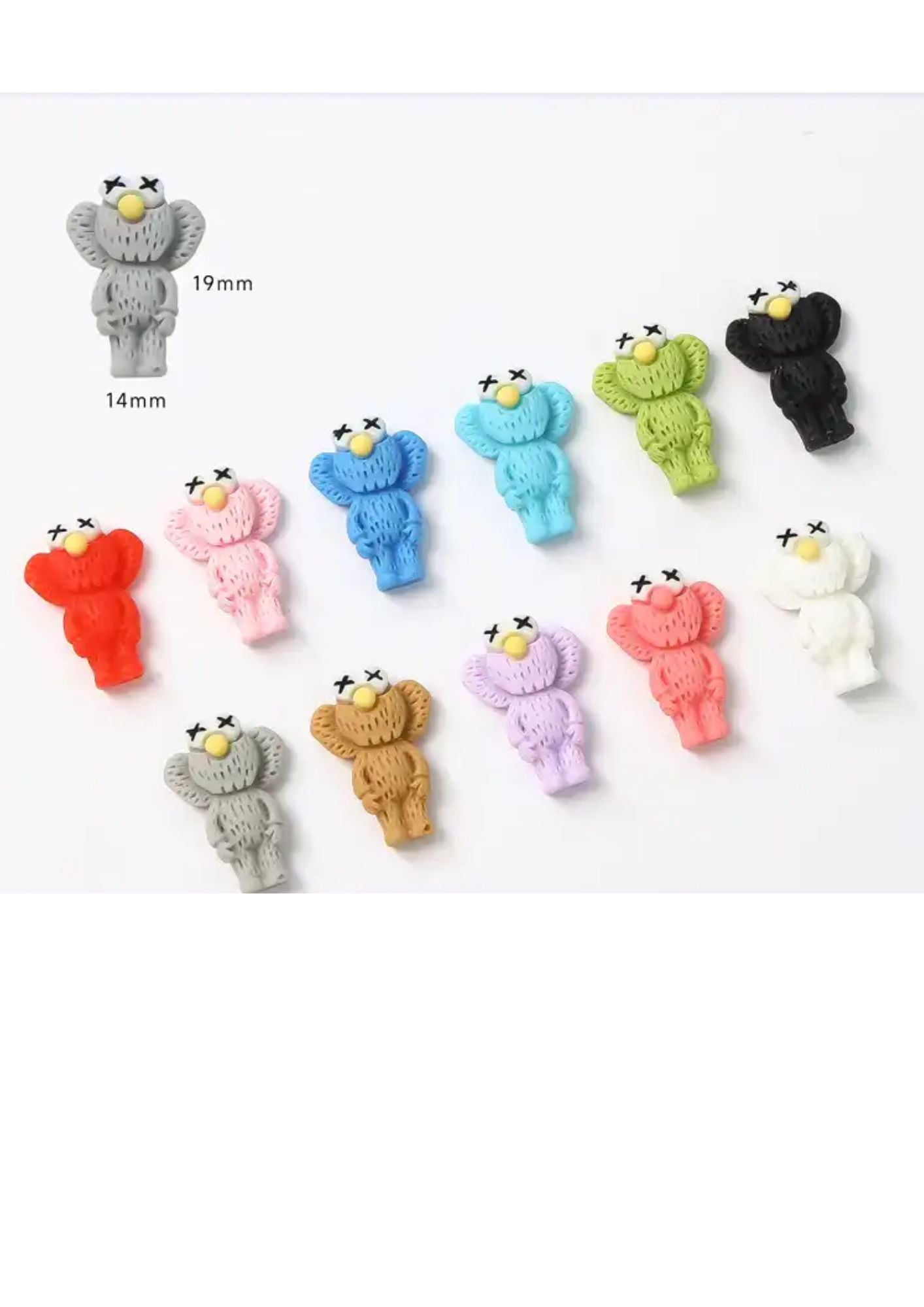 NAILMePeriod Kaws Big Eyed Cartoon Animals