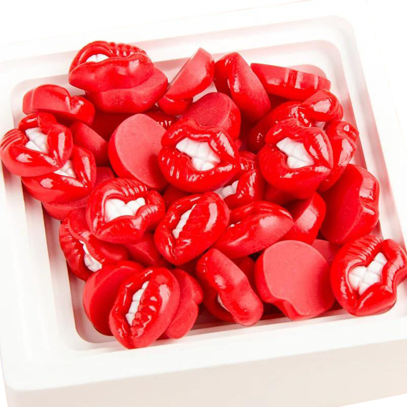 Mini Cartoon Red Sexy Charm - 5D LIPS